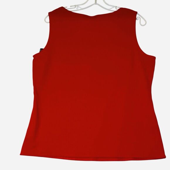 Elementz Tank Top Womens XL Red Stretch Comfort Basic Sexy Coquette - Picture 2 of 6